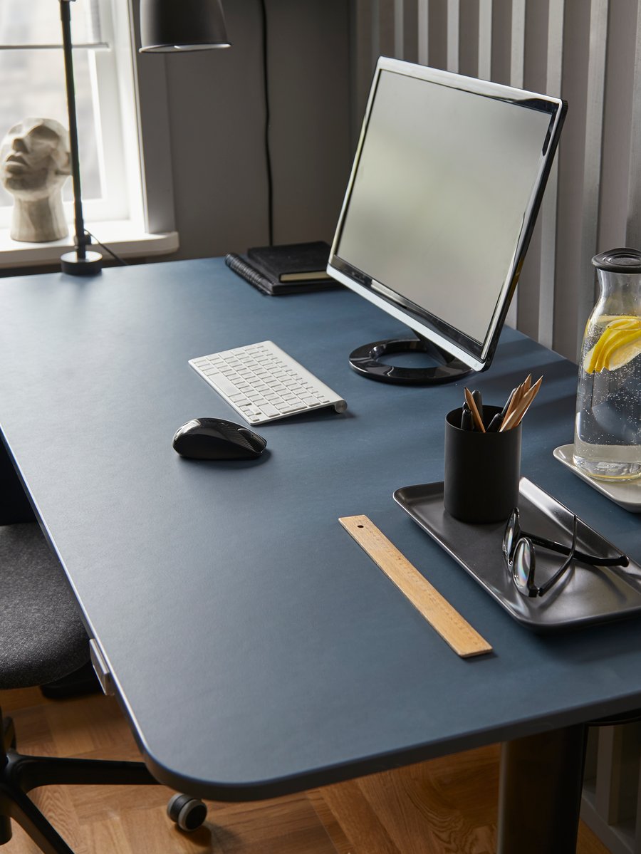 A colourcoordinated and stylish workspace at home IKEA