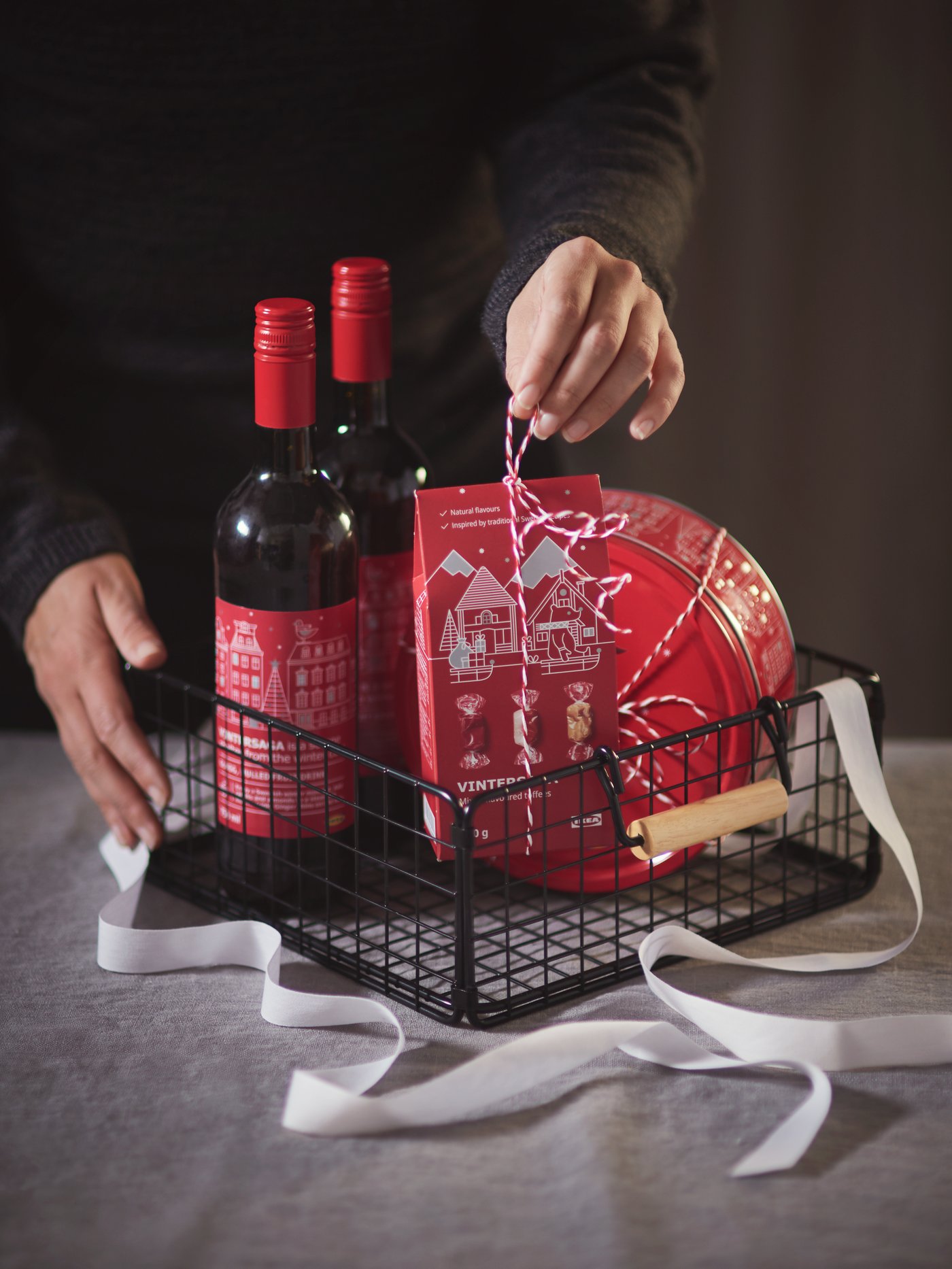 Směs ochucených karamelek VINTERSAGA.