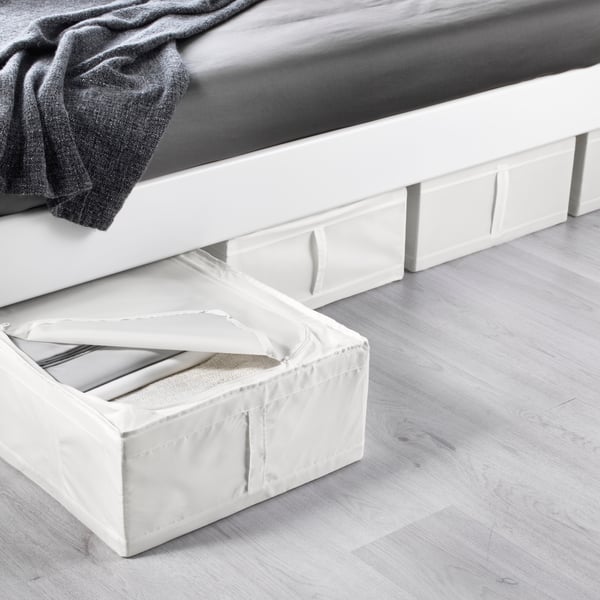 Boîte-tiroir SKUBB blanche