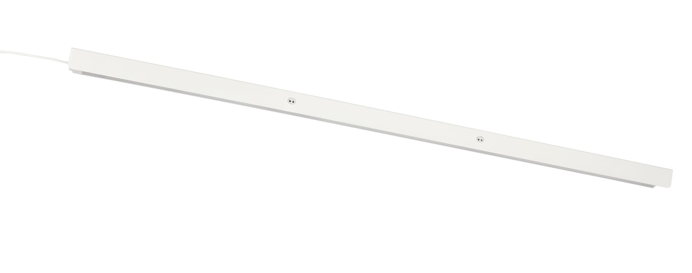IKEA ÖVERSIDAN LED ljuslist för garderob m sensor, dimbar vit, 96 cm