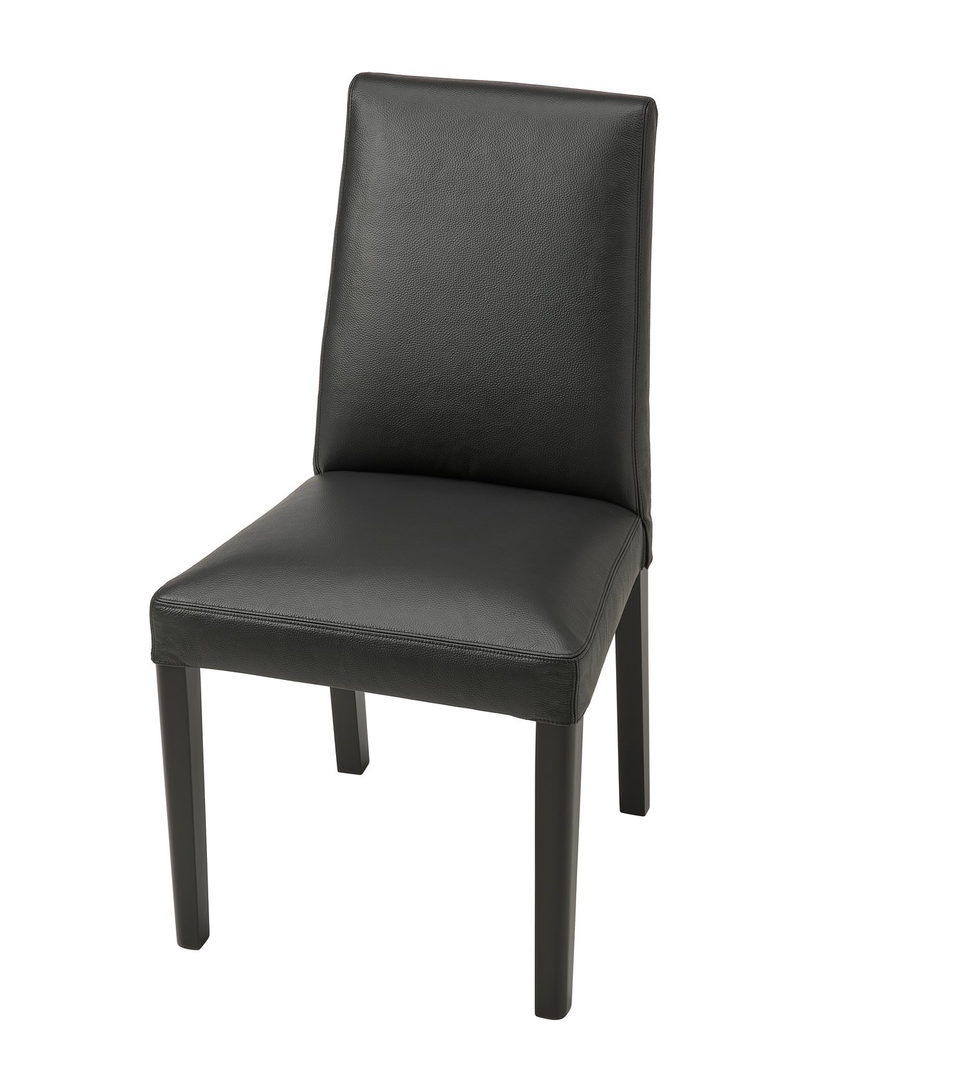 IKEA BERGMUND stol, svart/glose svart