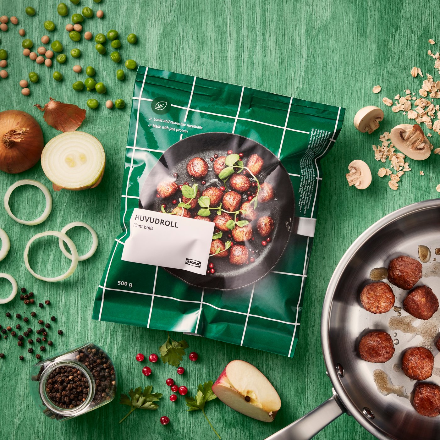 كرات نباتية مجمدة HUVUDROLL