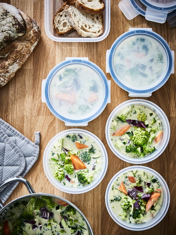 IKEA 365+ plastic food containers