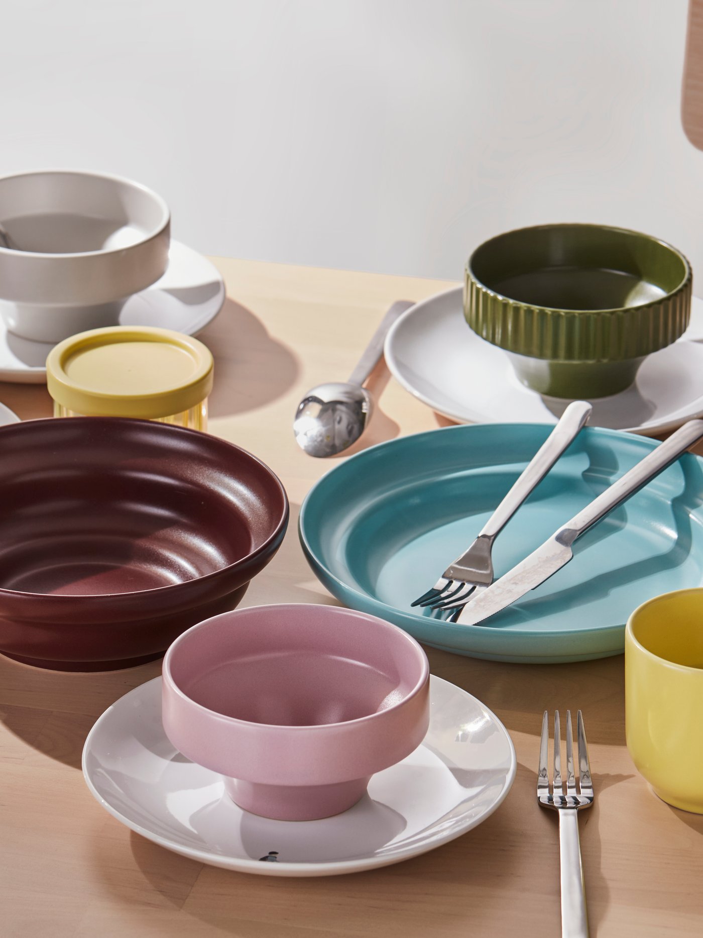 SPJUTLILJA
3-piece serving set, mixed colours