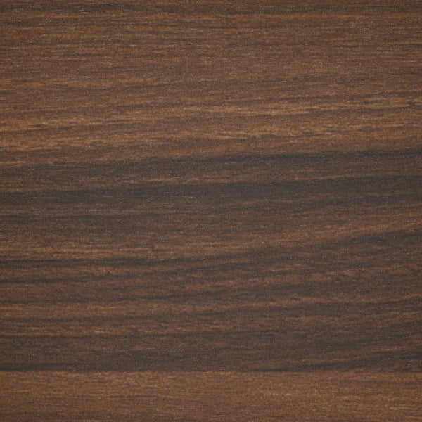 A brown walnut effect/laminate EKBACKEN worktop