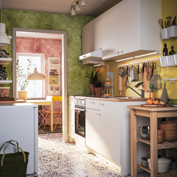 KNOXHULT kitchen 297x61x90 cm white