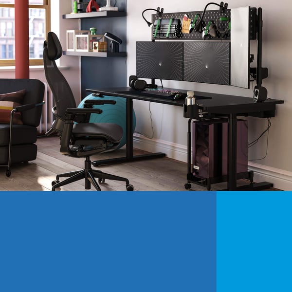 Gaming desk and chair