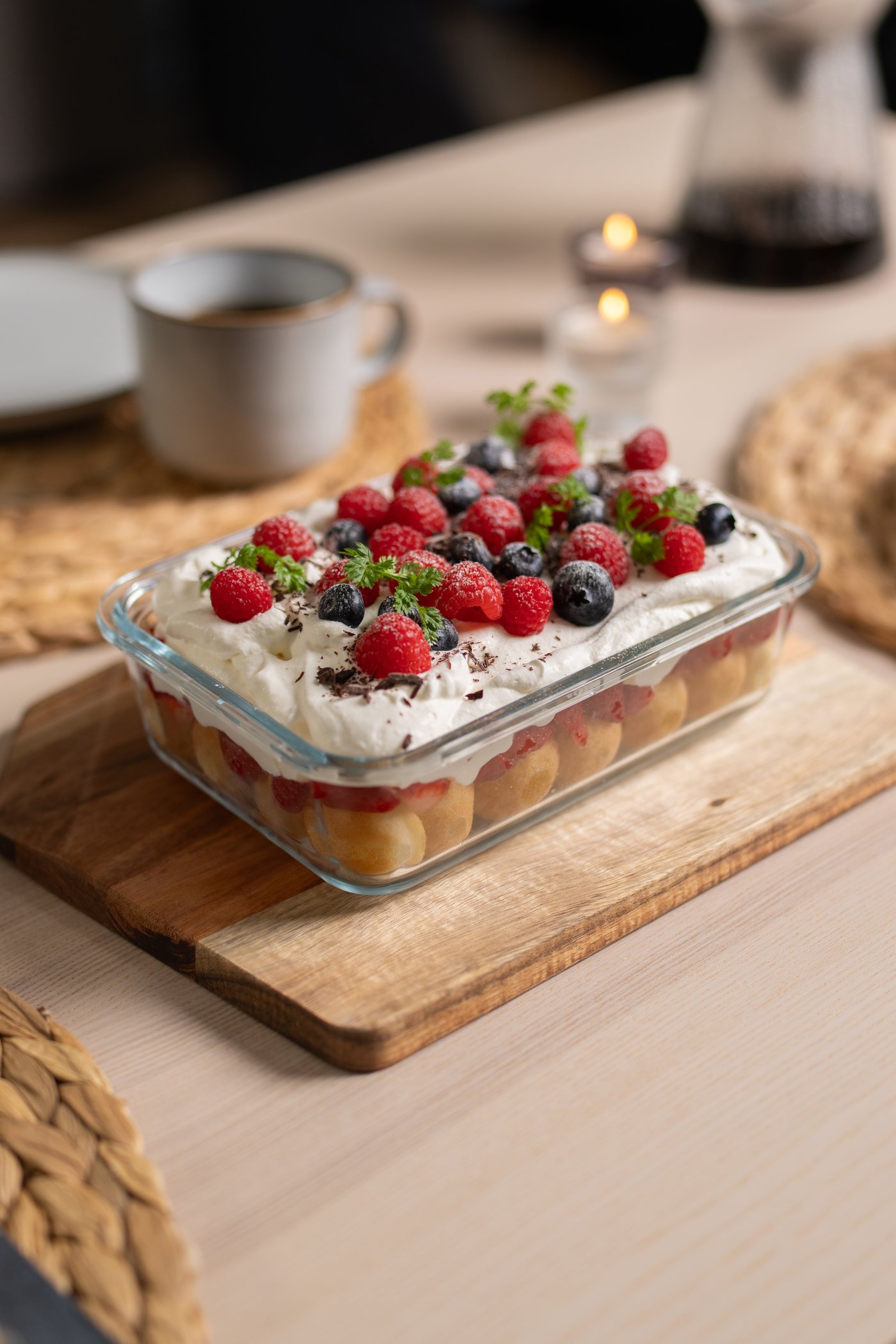 プラントベースカステラのスコップケーキ