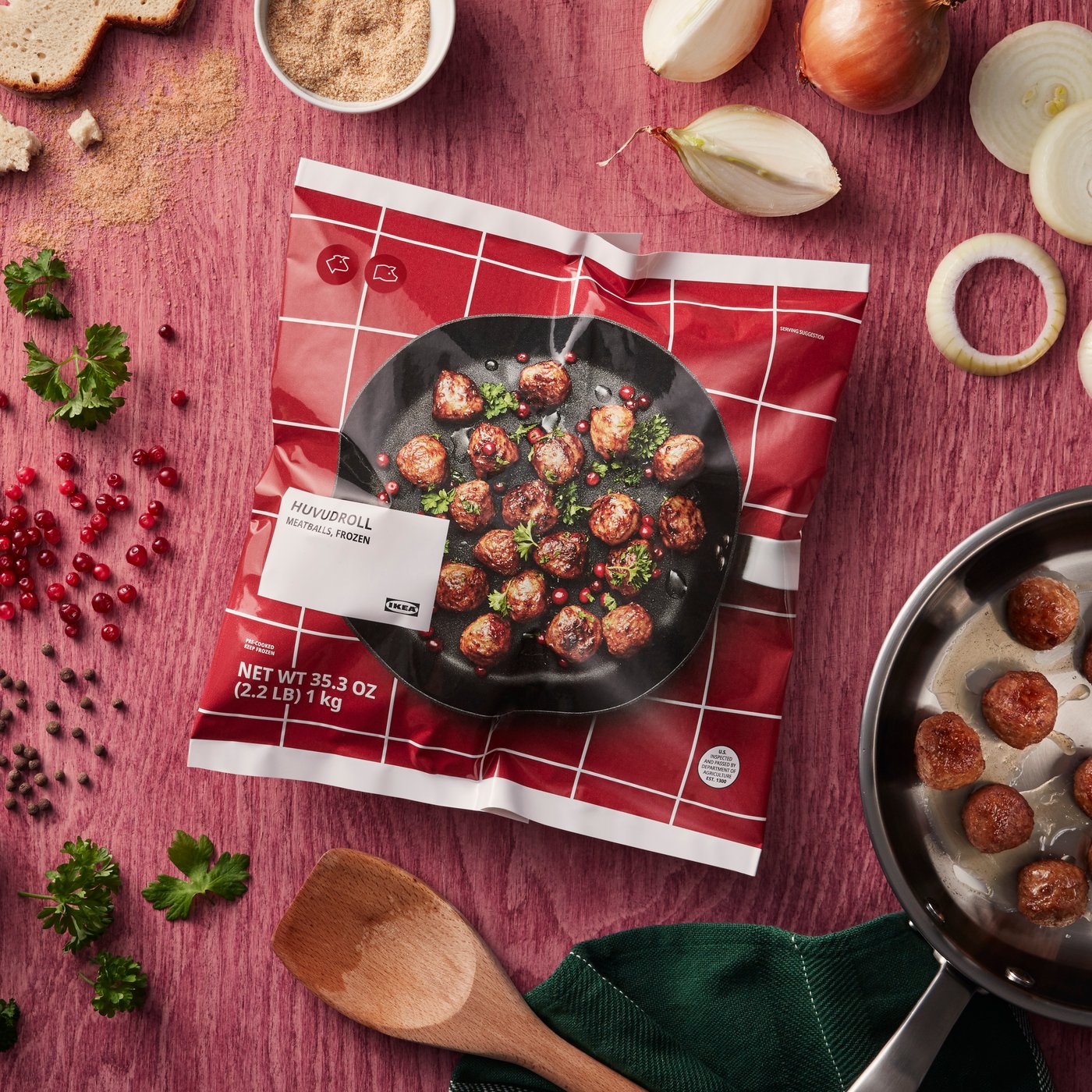 Unas albóndigas congeladas HUVUDROLL