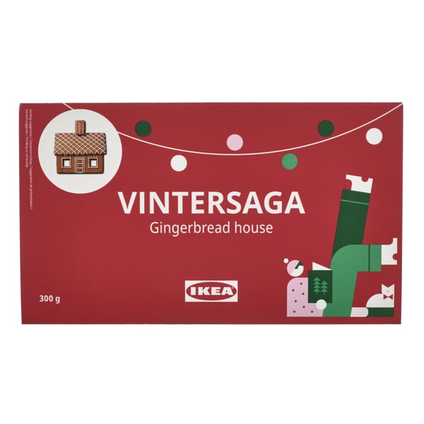 A VINTERSAGA gingerbread house