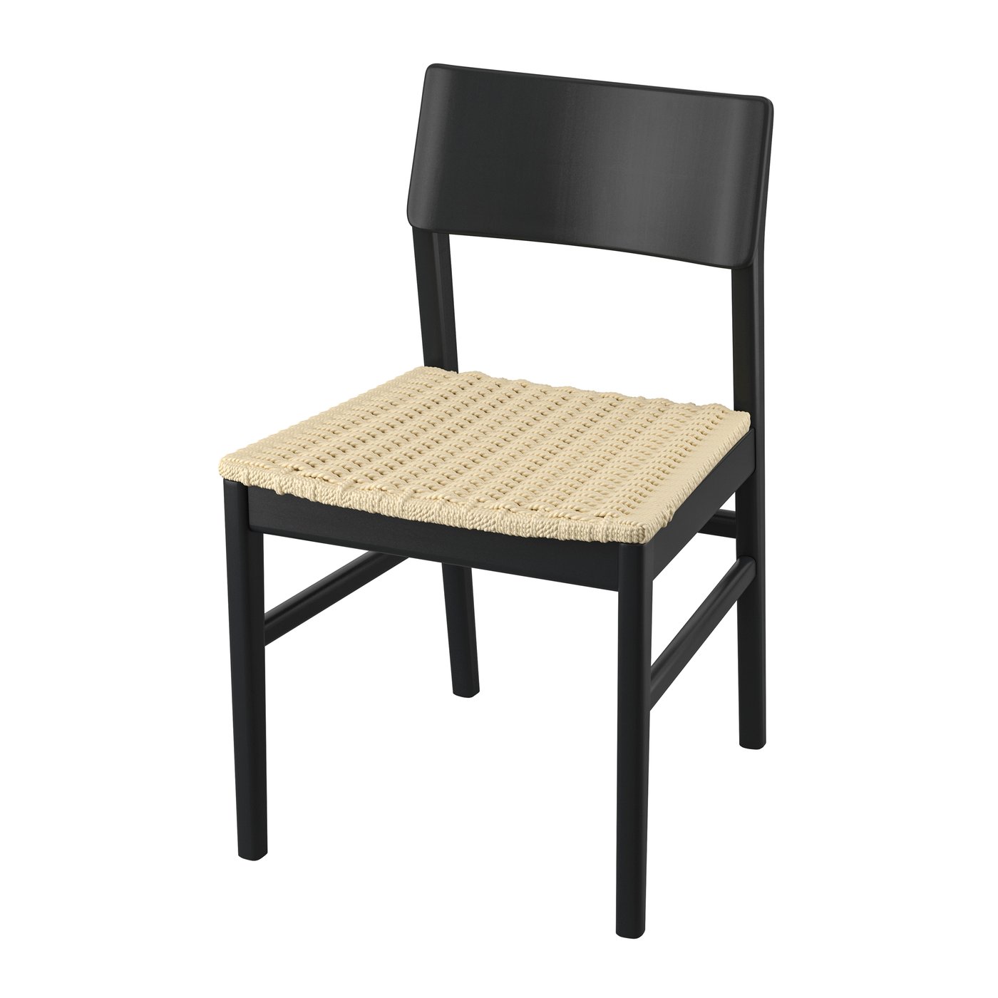 IKEA SKANSNÄS stol, svart bok