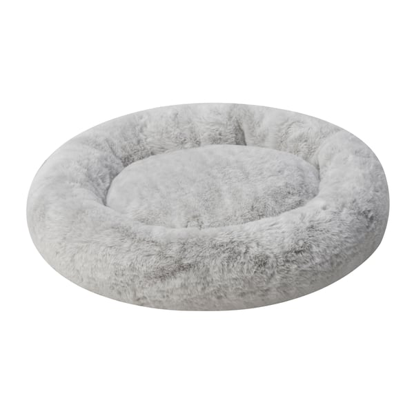 A light grey UTSÅDD pet bed