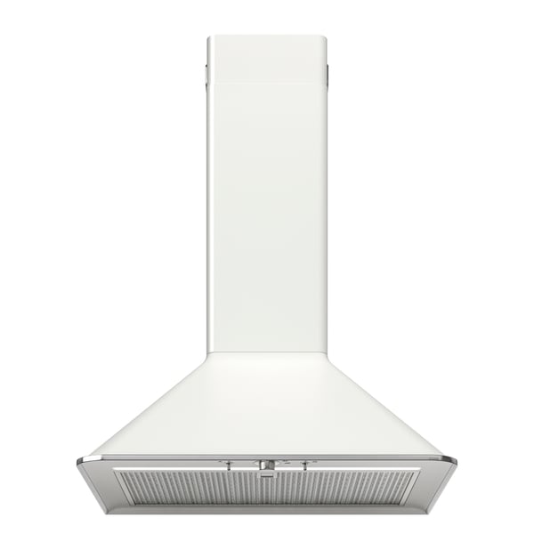 A white MATTRADITION wall mounted extractor hood in the NA