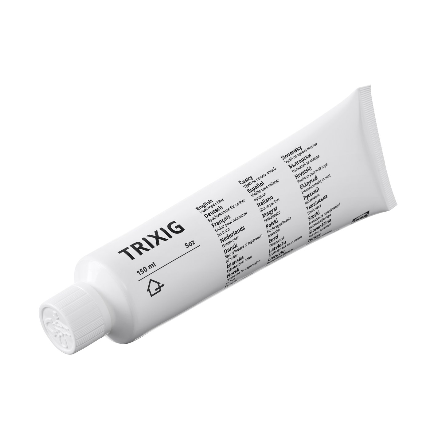 IKEA TRIXIG lagningsspackel, 150 ml