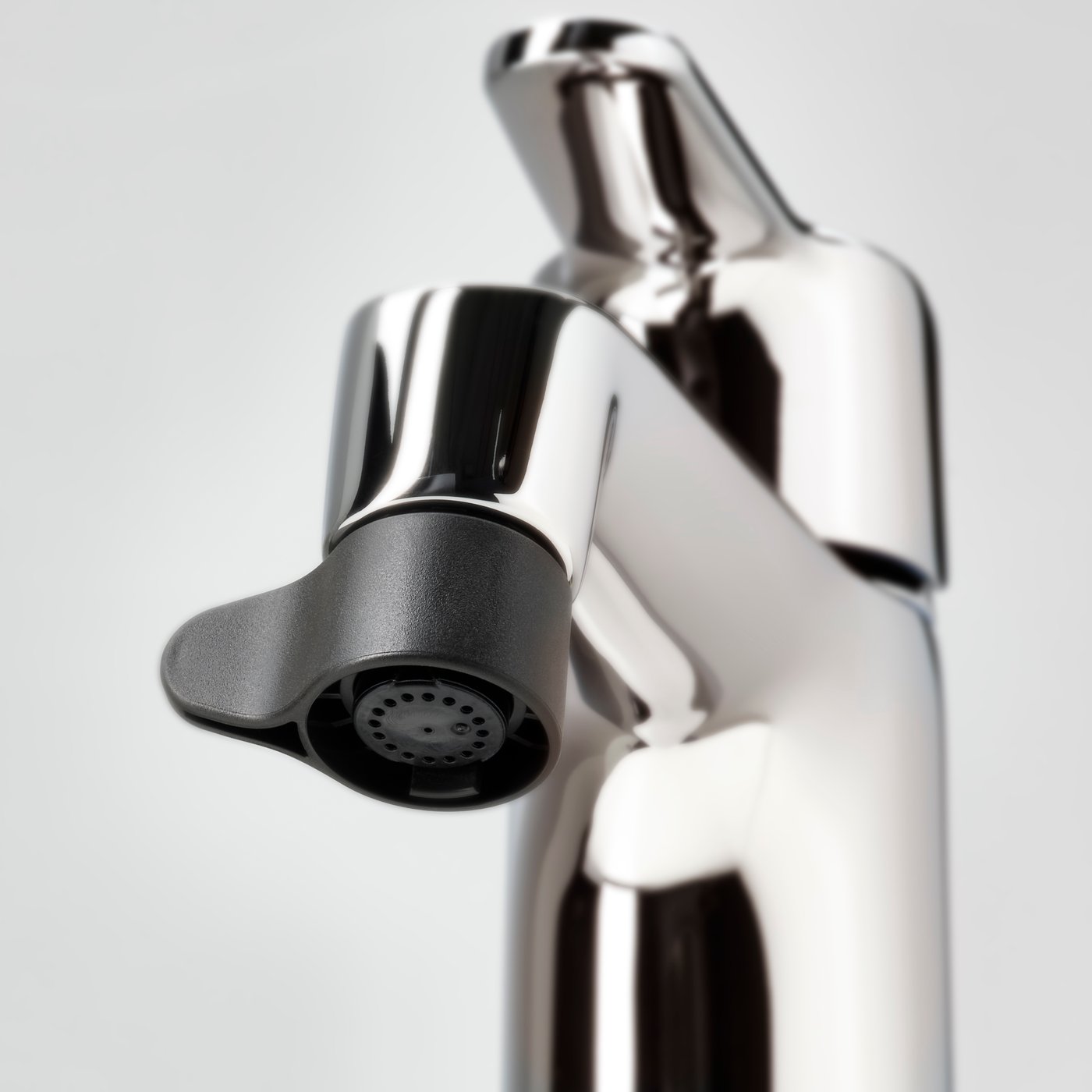 An ÅBÄCKEN mist nozzle for mixer tap