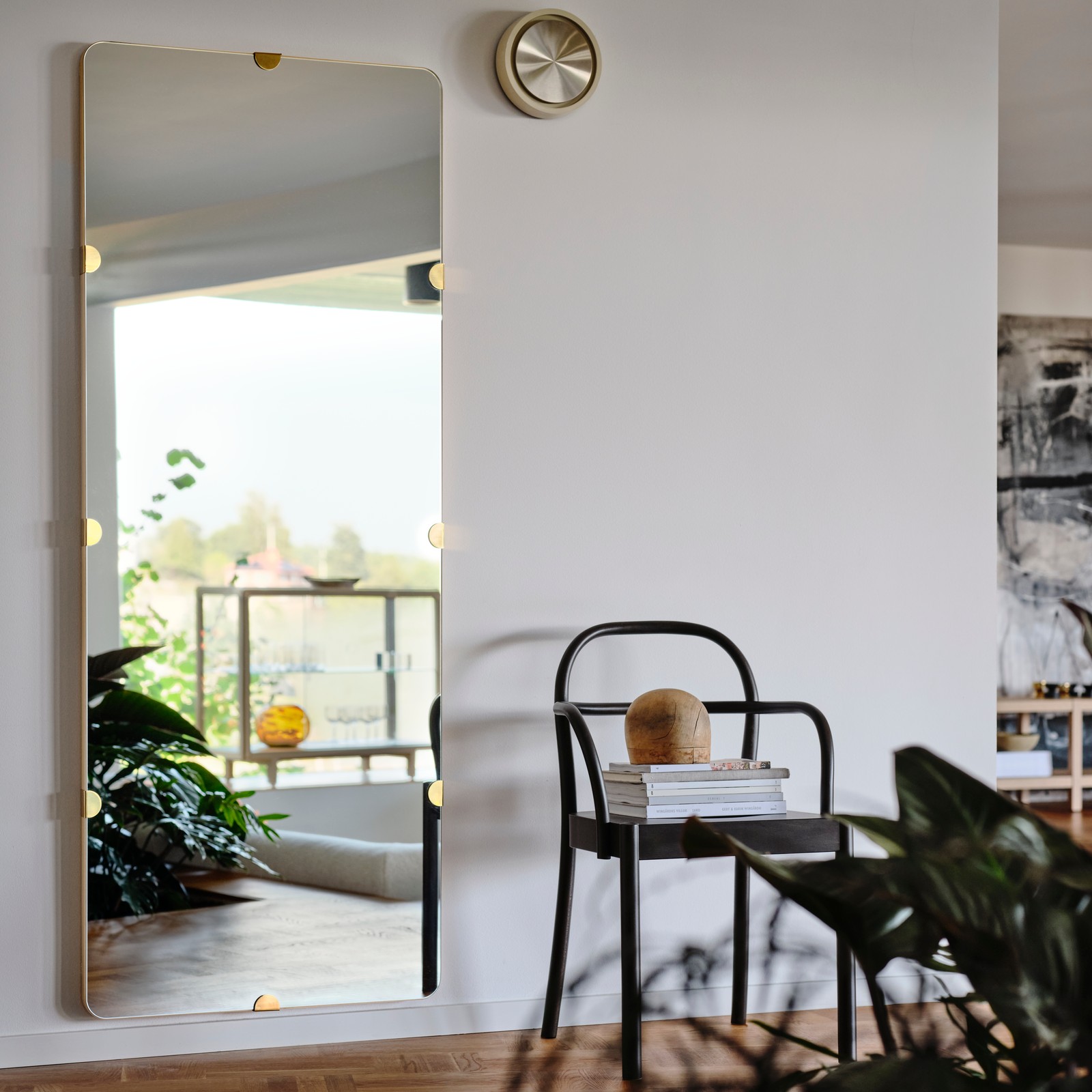 An oak veneer STOCKHOLM 2025 mirror