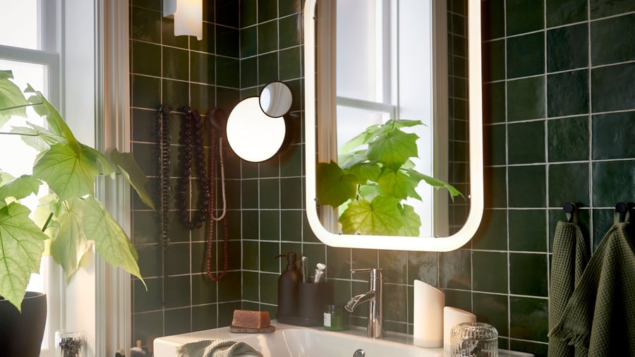 How to light your bathroom - IKEA