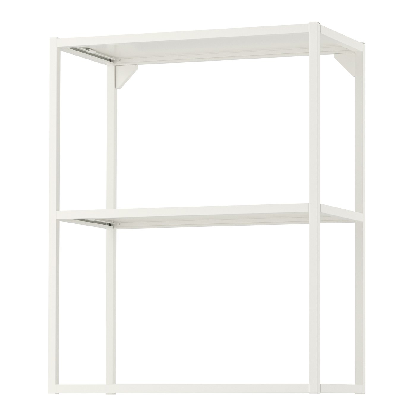 IKEA ENHET väggstomme med hyllplan, vit, 60x30x75 cm