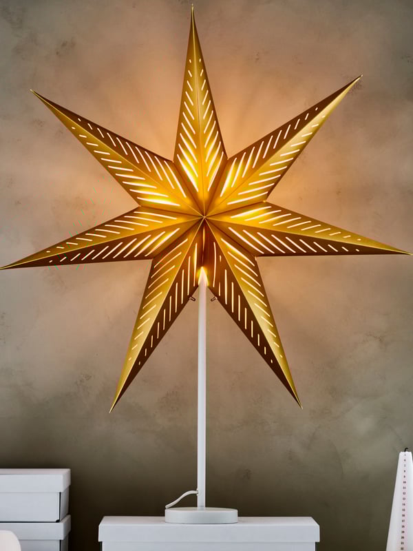 STRÅLA אהיל, צבע פליז/מפוספס