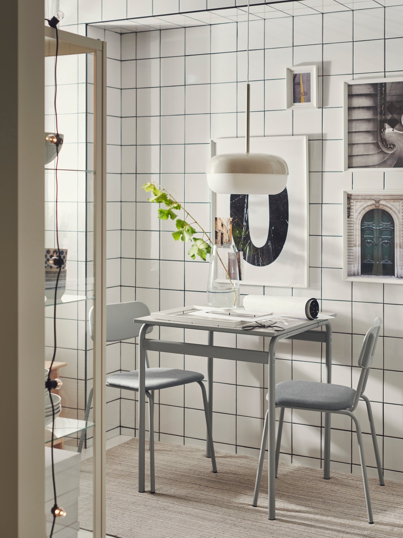 IKEA GRÅSALA テーブル、67x67x75 cm、グレー grasala-table-gray-