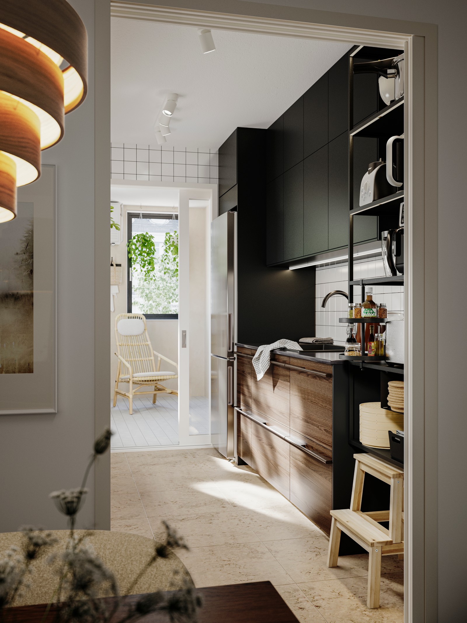 Earthy tones in a modern, nature-inspired kitchen - IKEA Australia