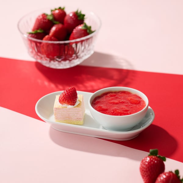 とろ～りストロベリープリンセット