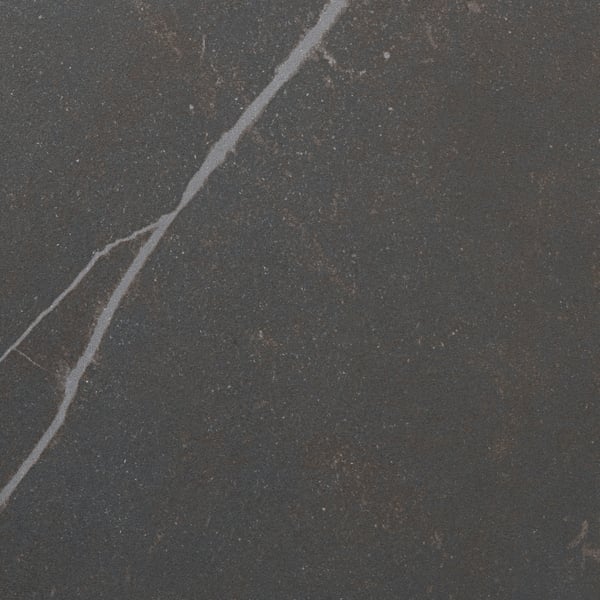 A matt black/brown/marble effect ceramic SKARARP custom made worktop