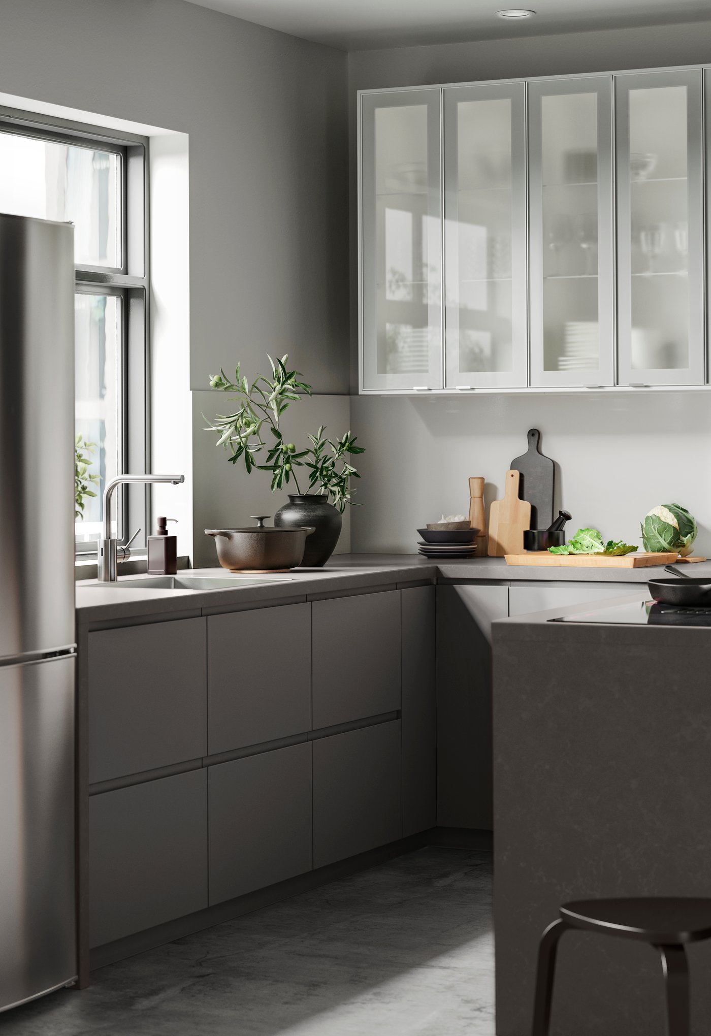 Minimalistická kuchyně 