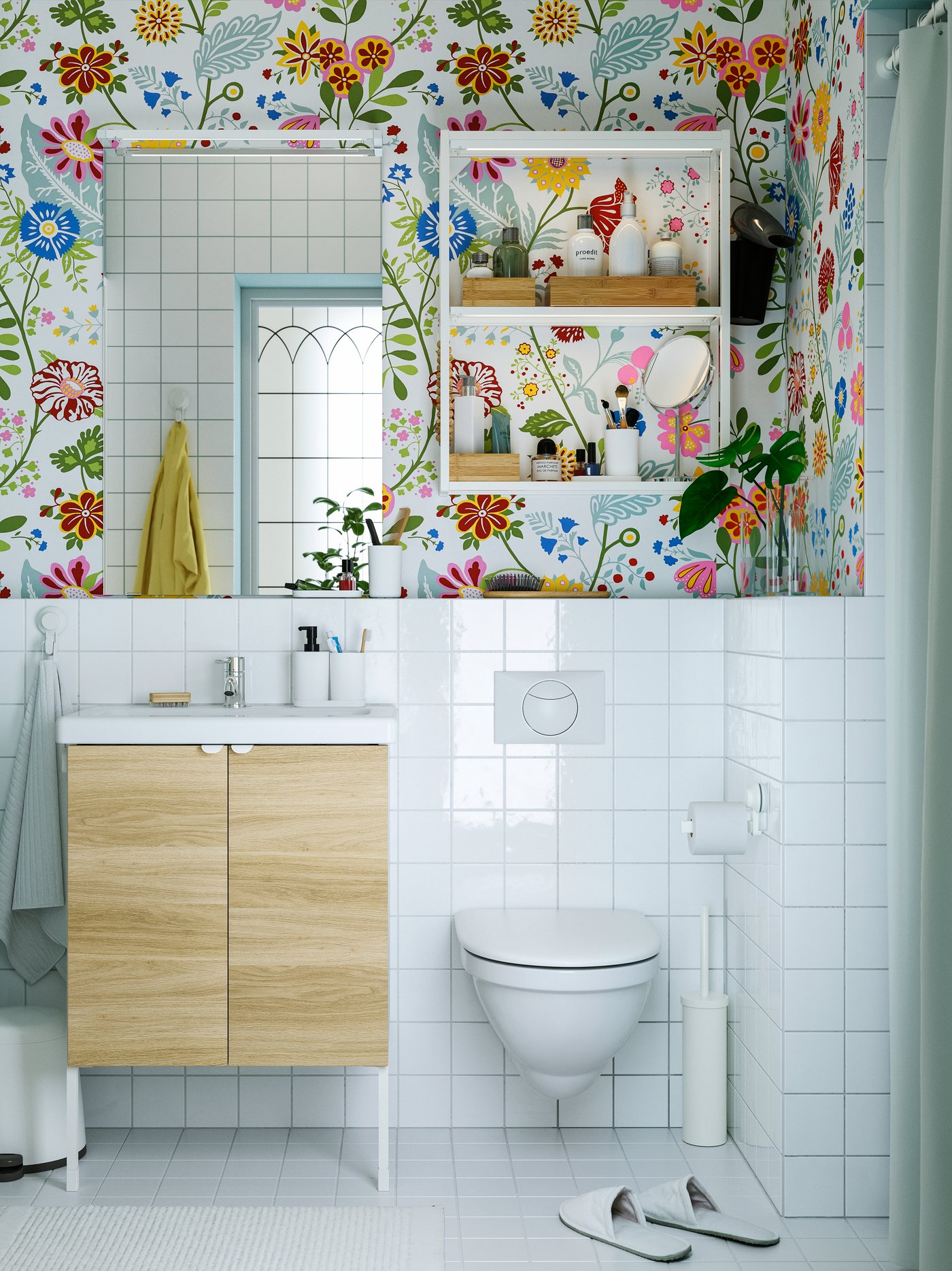 Bathroom ideas for every space and style IKEA