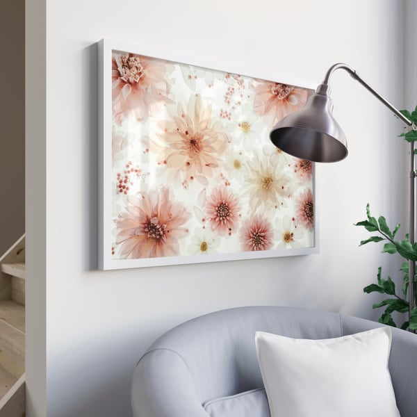 A flowers-transparent BILD poster