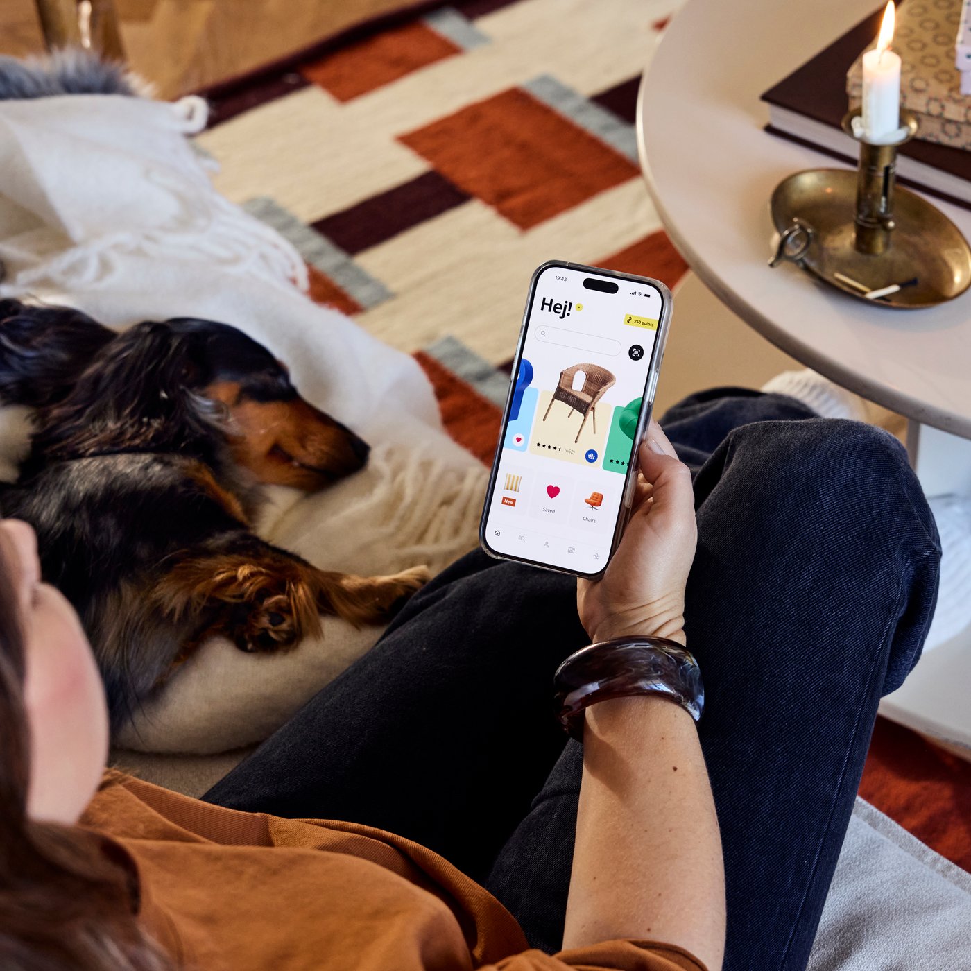 Compras mais práticas com a app IKEA