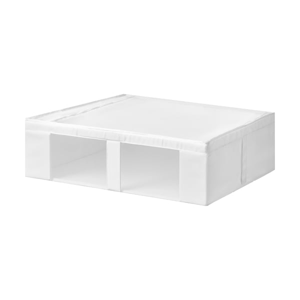 A white SKUBB storage case with mesh window in the NA
