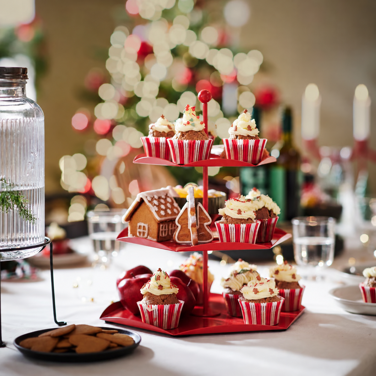 A self-assembly VINTERSAGA mini gingerbread house
