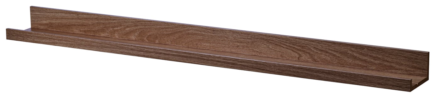 IKEA - MOSSLANDA tauluhylly, pähkinäpuukuvio