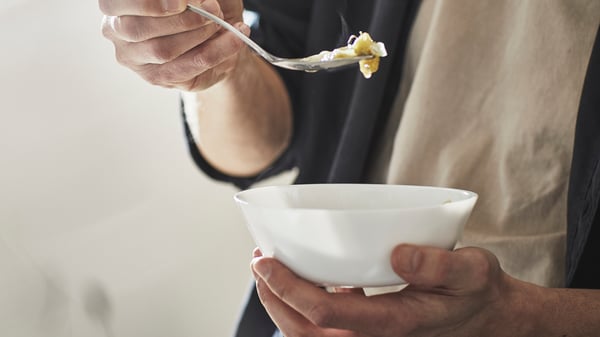A white OFTAST bowl