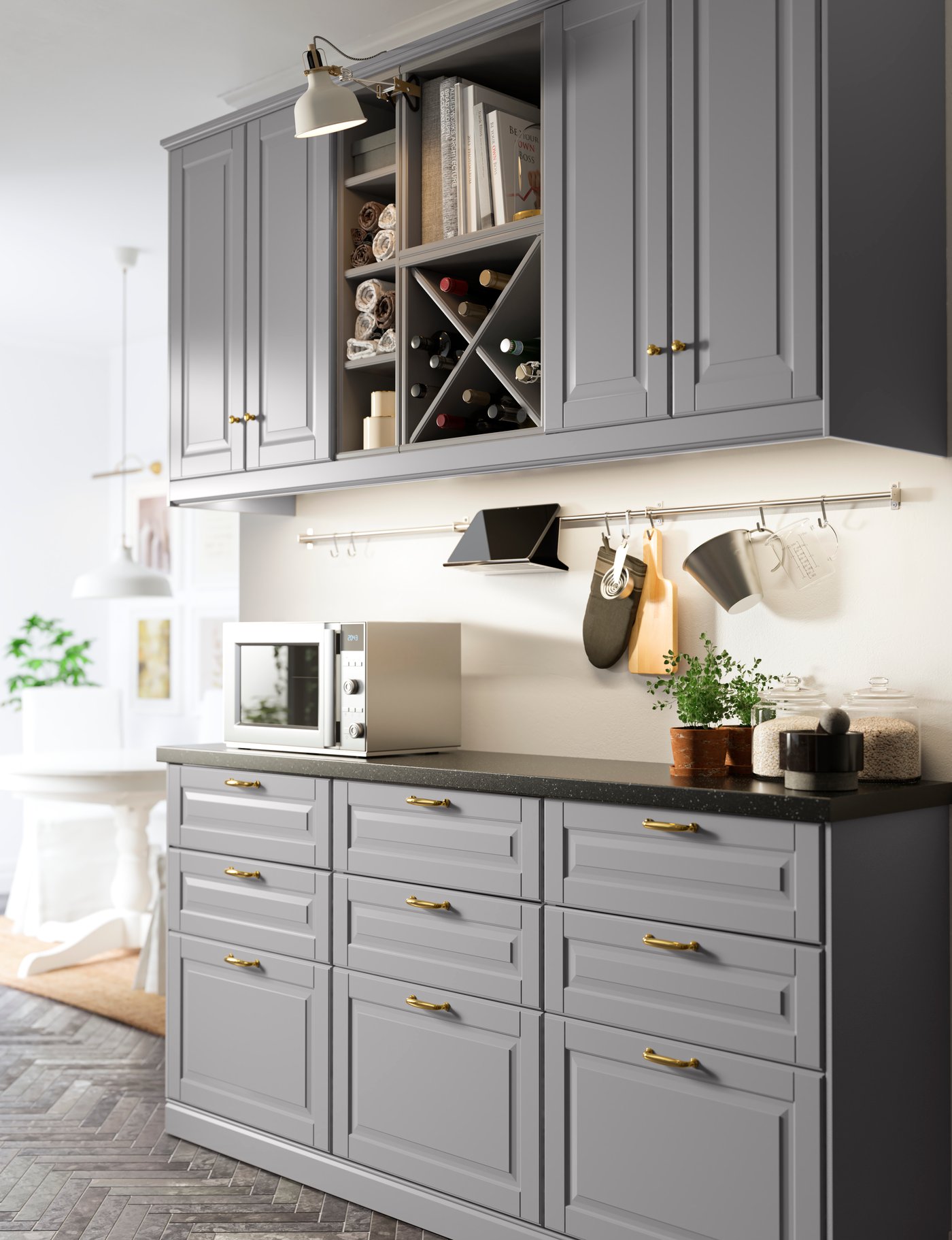 An off-white RANARP pendant lamp