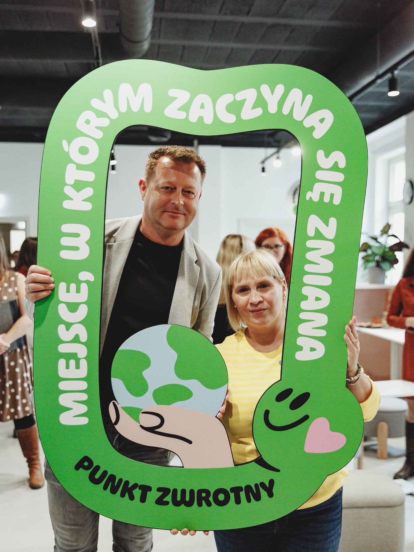 Pracownicy IKEA na otwarciu w punkcie zwrotnym