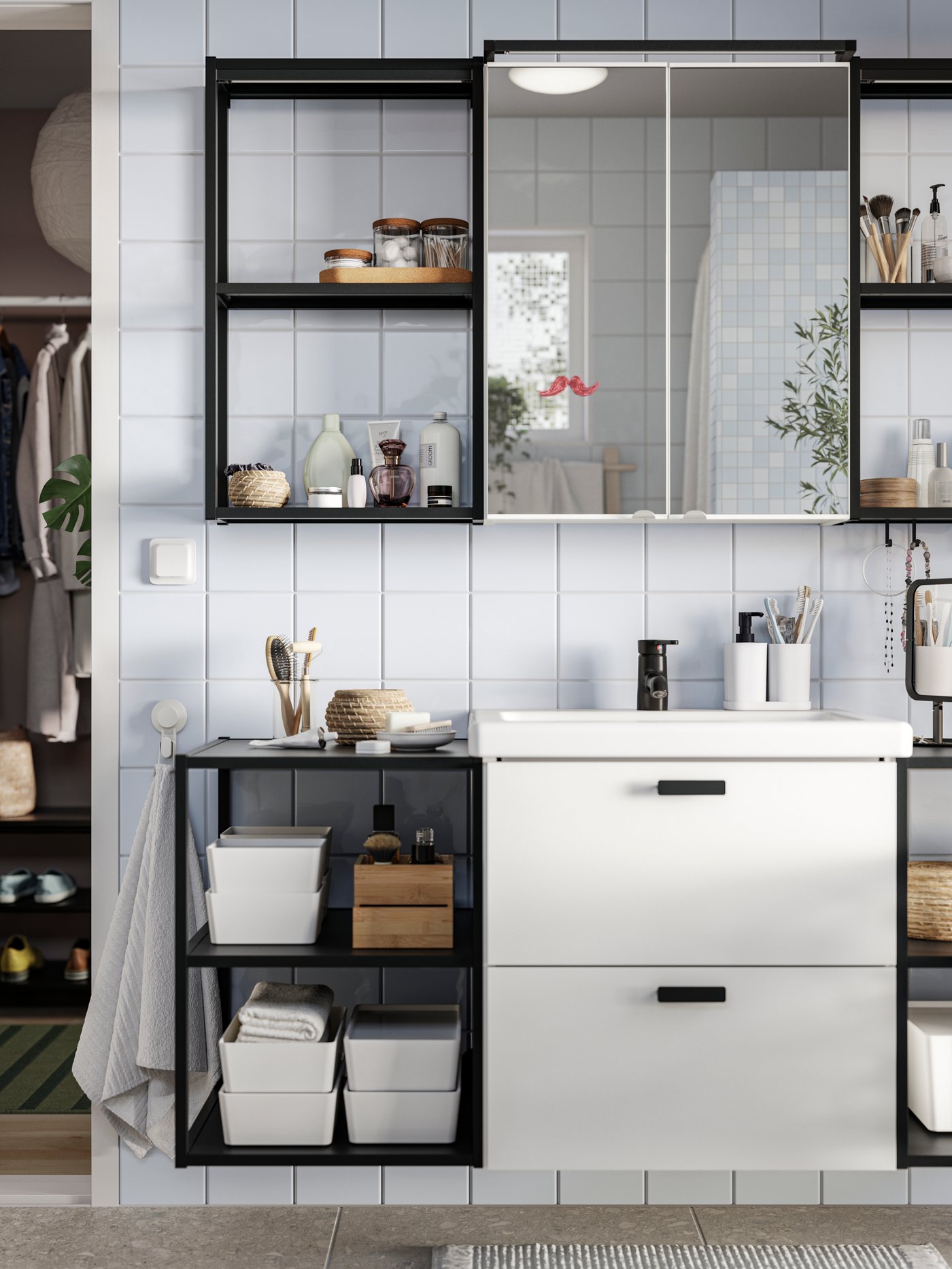 familia ENHET con toques blacos