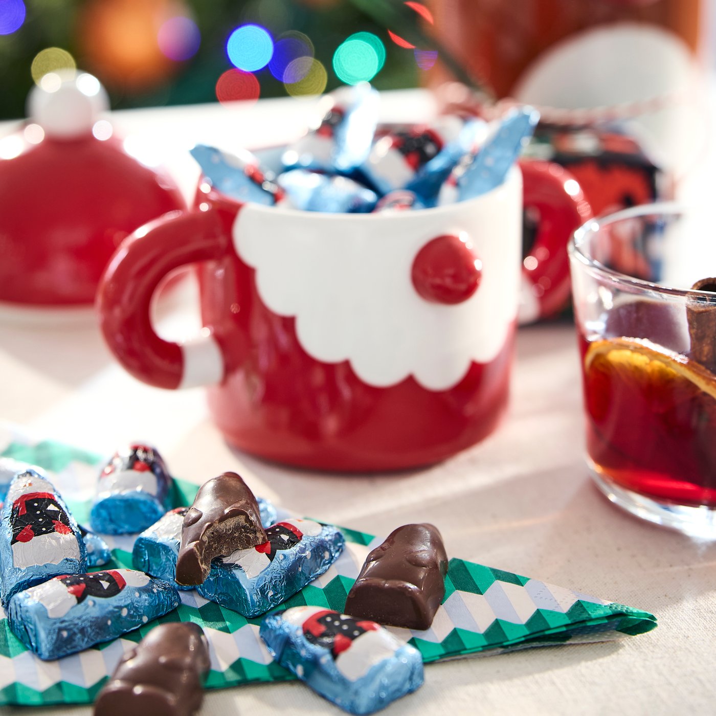 Contenedor de santa claus