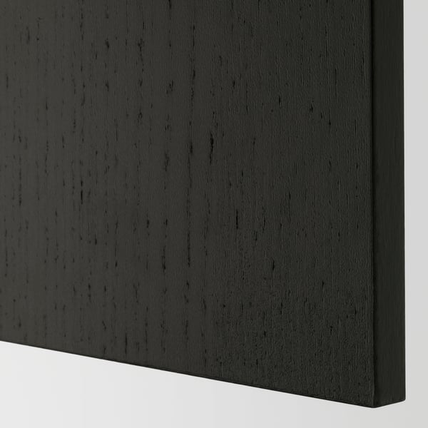 A black stained LERHYTTAN cover panel