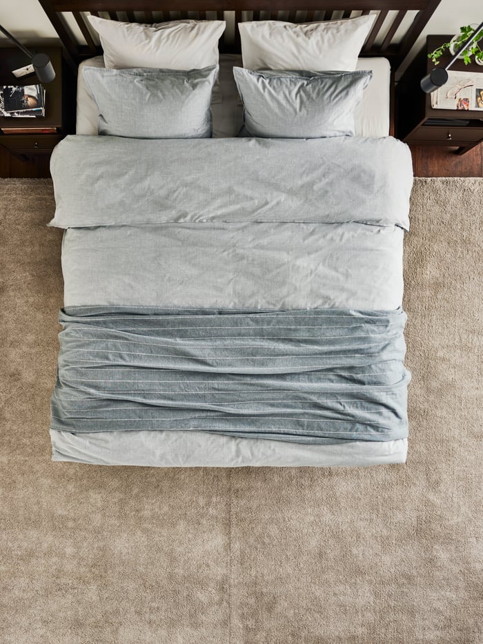 Bedroom rug ideas for a cozy atmosphere IKEA