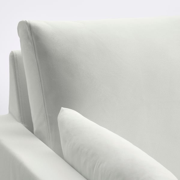 A Hallarp white HYLTARP 2-seat sofa
