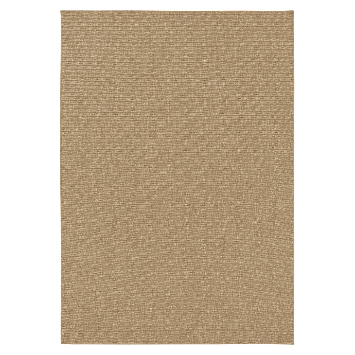 IKEA LÄTTBETONG matta slätvävd, inom-/utomhus, beige/ljusbrun, 160x230 cm