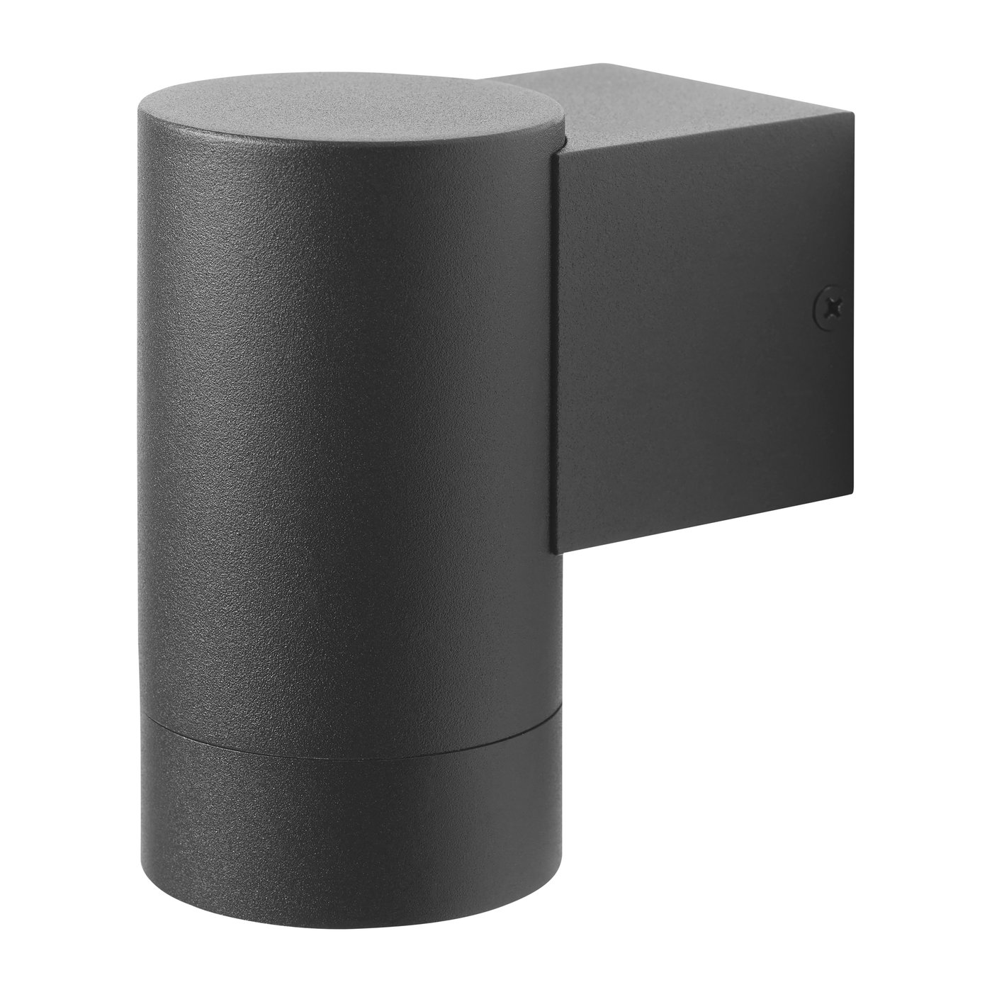 IKEA GRÖNSPRÖT vägglampa, fast installation, utomhus svart