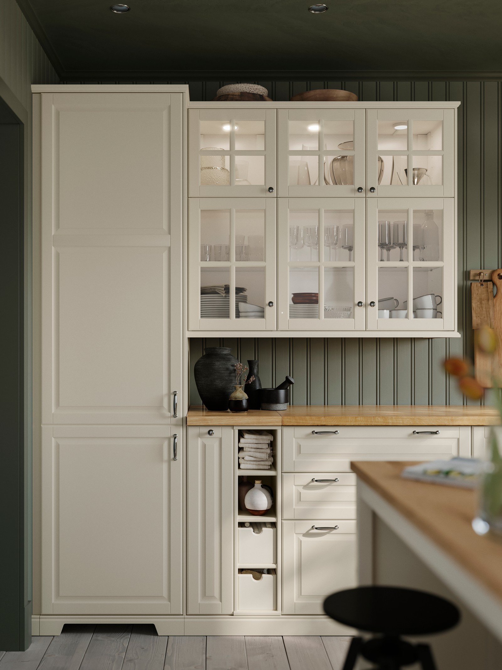 Przewodnik po kuchni BODBYN w kolorze kremowym - IKEA