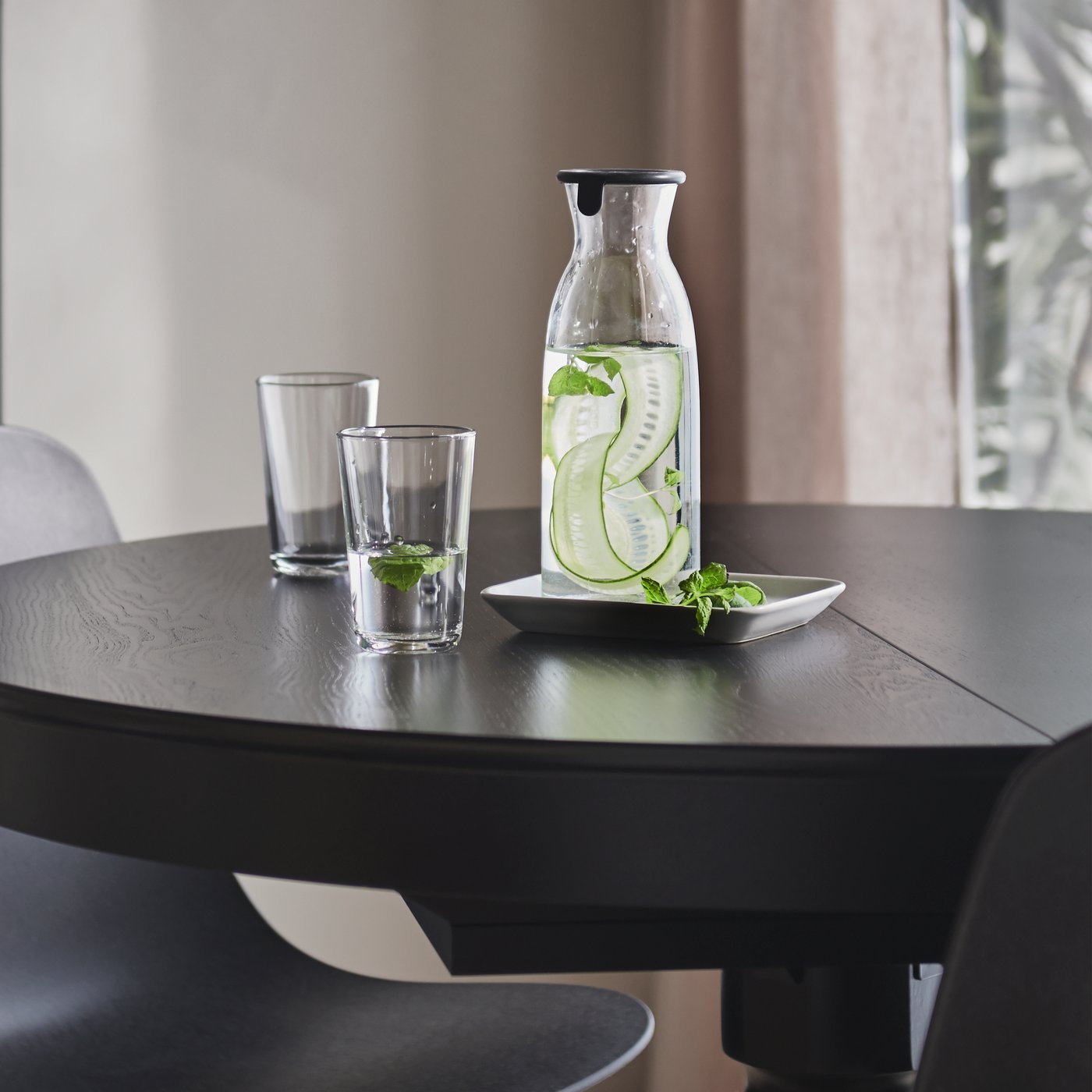 Ett IKEA 365+ glas i klarglas