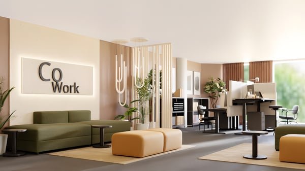 A modern office for working and hosting customers​