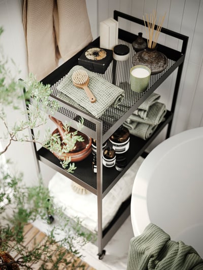 Easy storage ideas to keep your bathroom organized - IKEA