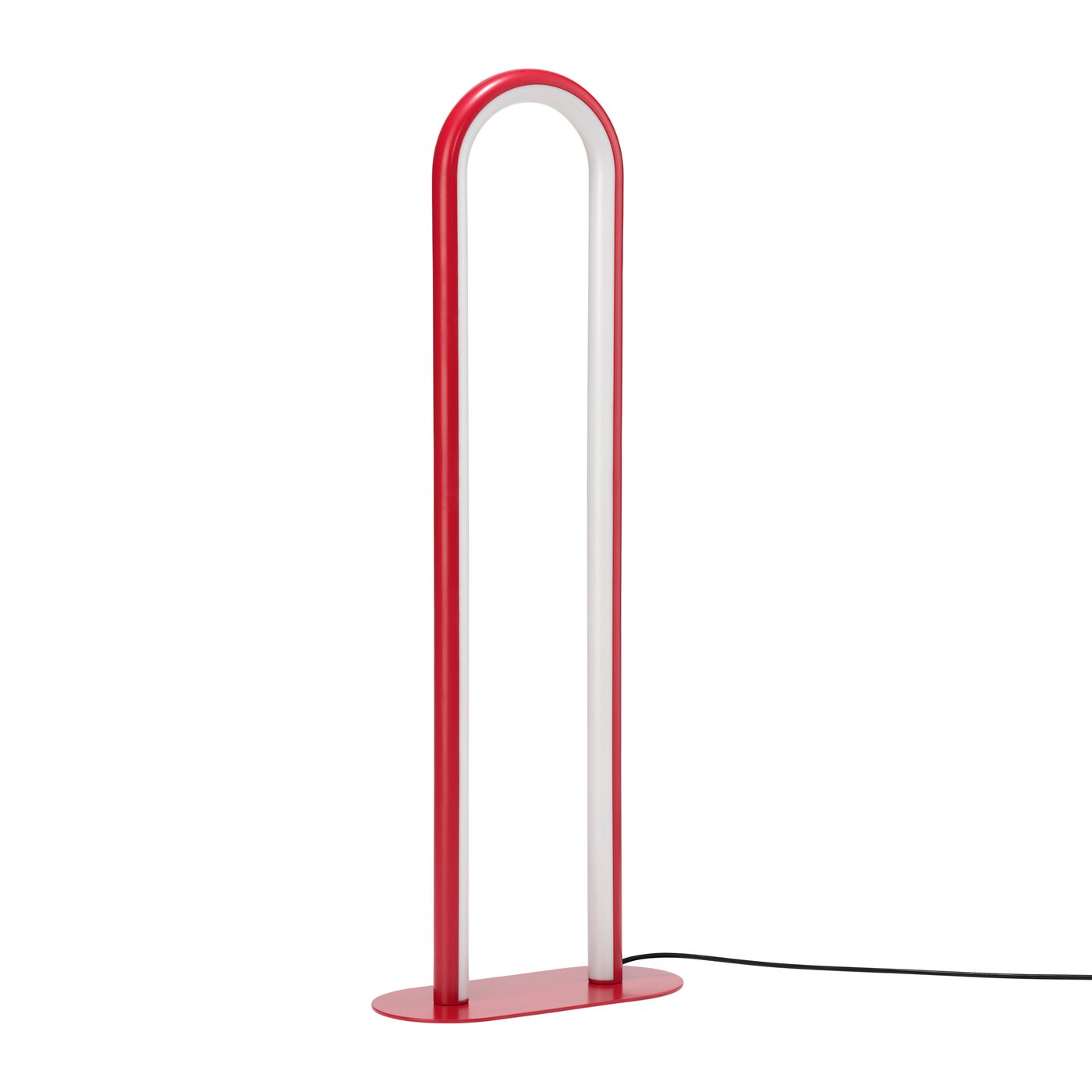 IKEA SOLVINDEN golvlampa, dimbar/röd