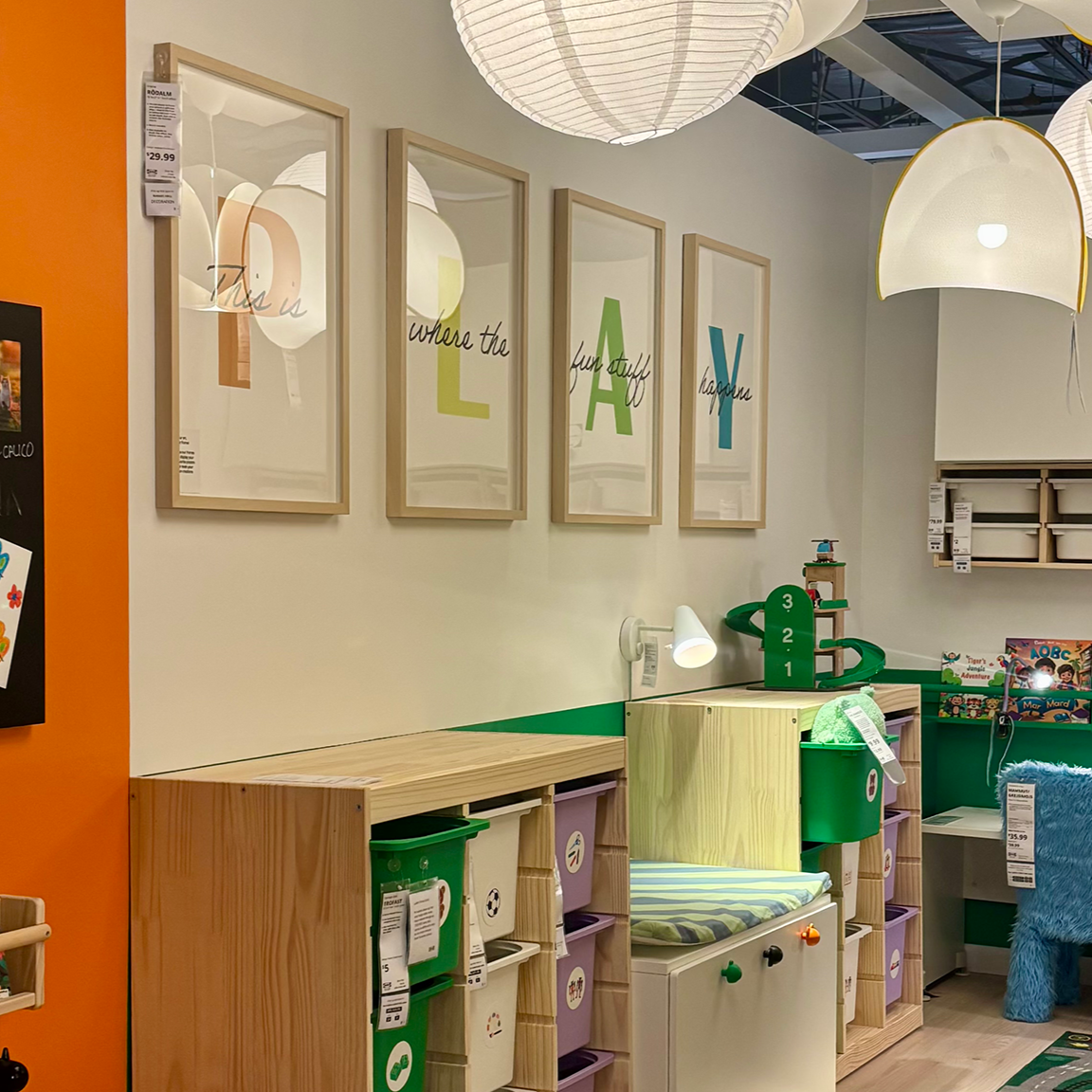 IKEA Long Island Basement Roomset